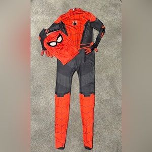 X- SMALL- OR- SMALL  SPIDER-MAN KIDS COSTUME cosplay Halloween NWOT